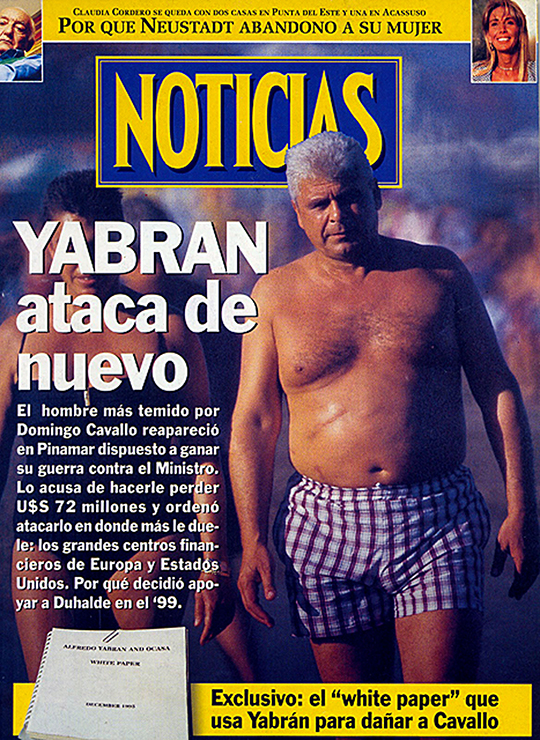 La foto que le costó la vida a José Luis Cabezas: la del rostro de Alfredo Yabrán.
